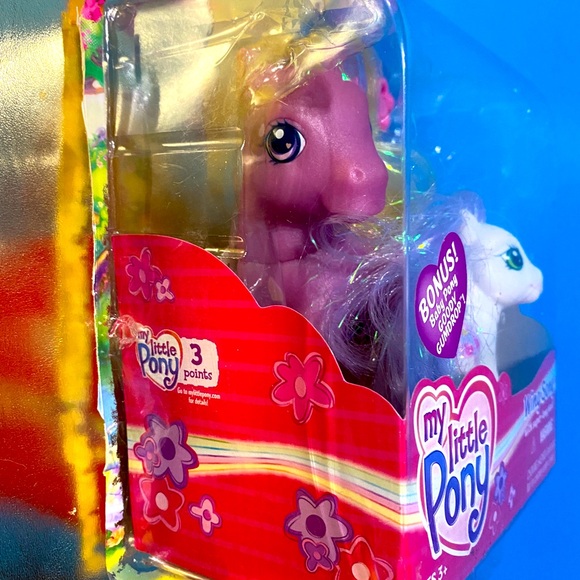 MY LITTLE PONY G3 VTG 2003 WIND SONG & BABY GOODY GUMDROP WITH SUPER LONG HAIR - Picture 7 of 11